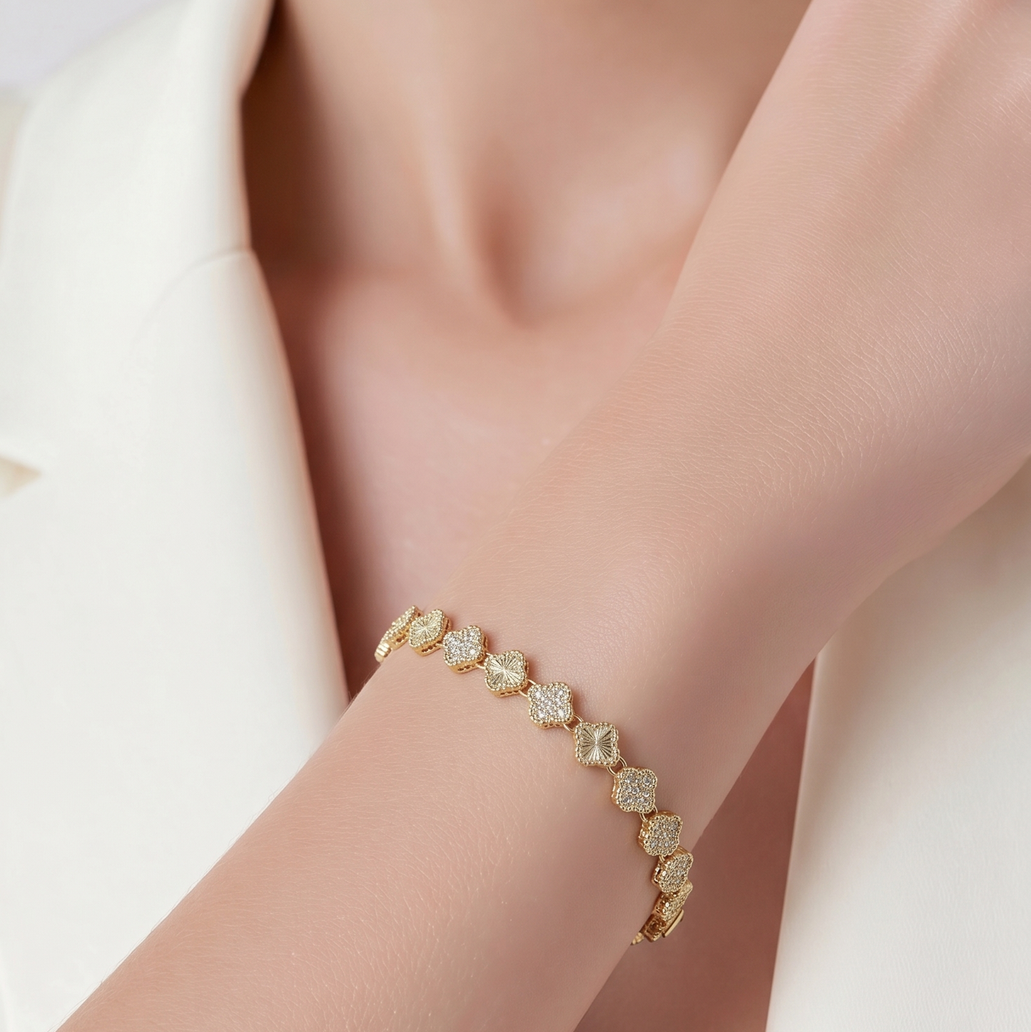 Bracelet losanges