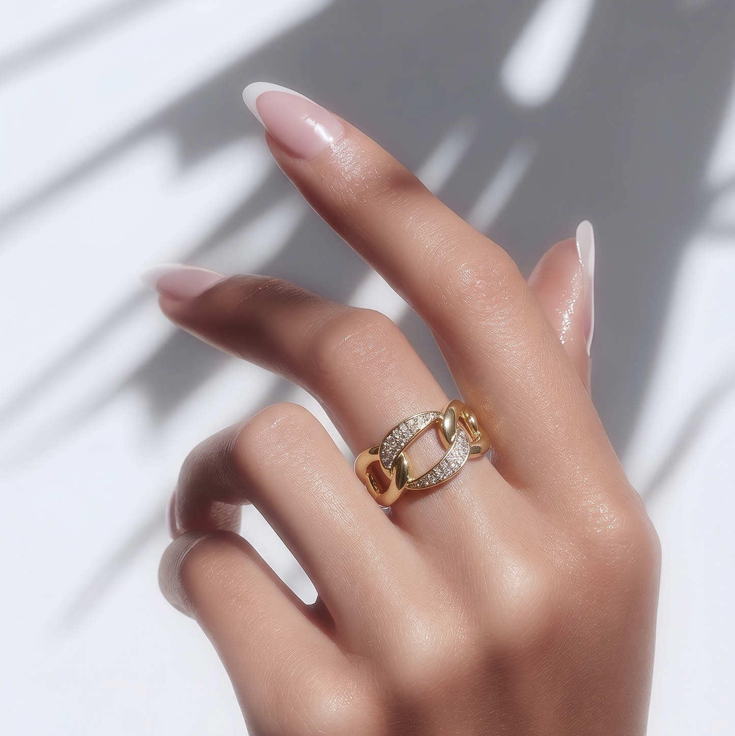 Bague maillon