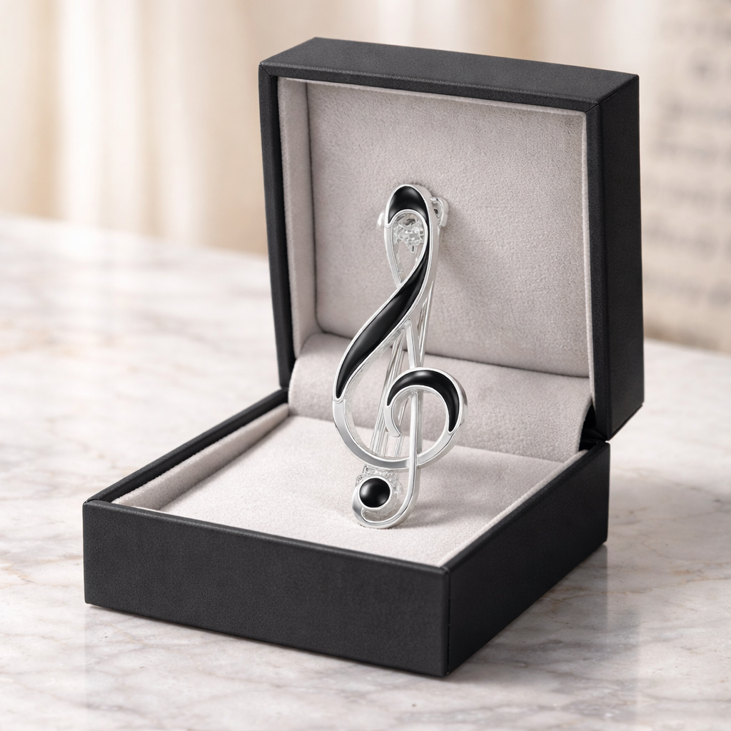 Broche note de musique