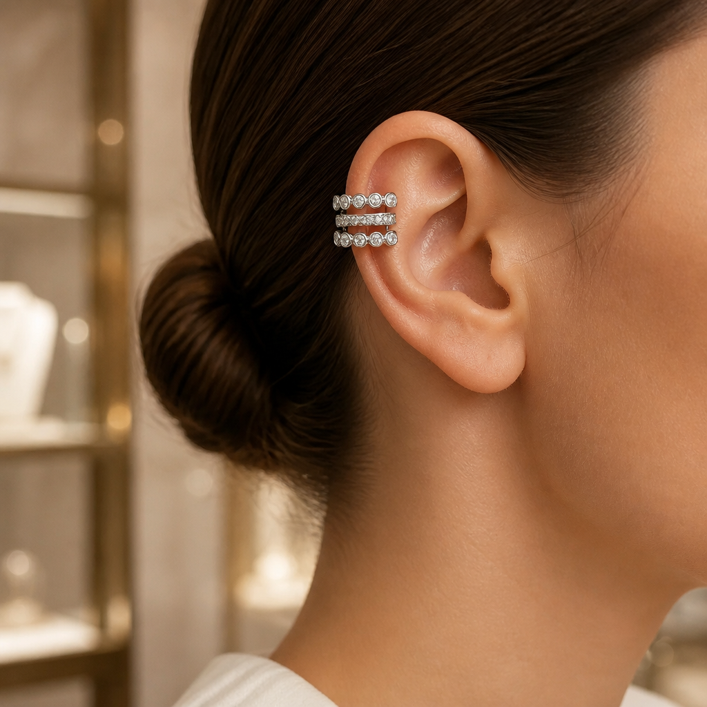 Earcuff triple rang