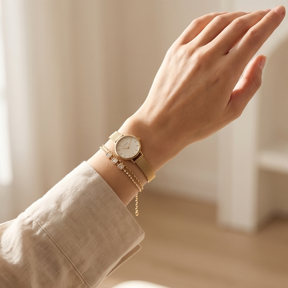 Bracelet double chaine