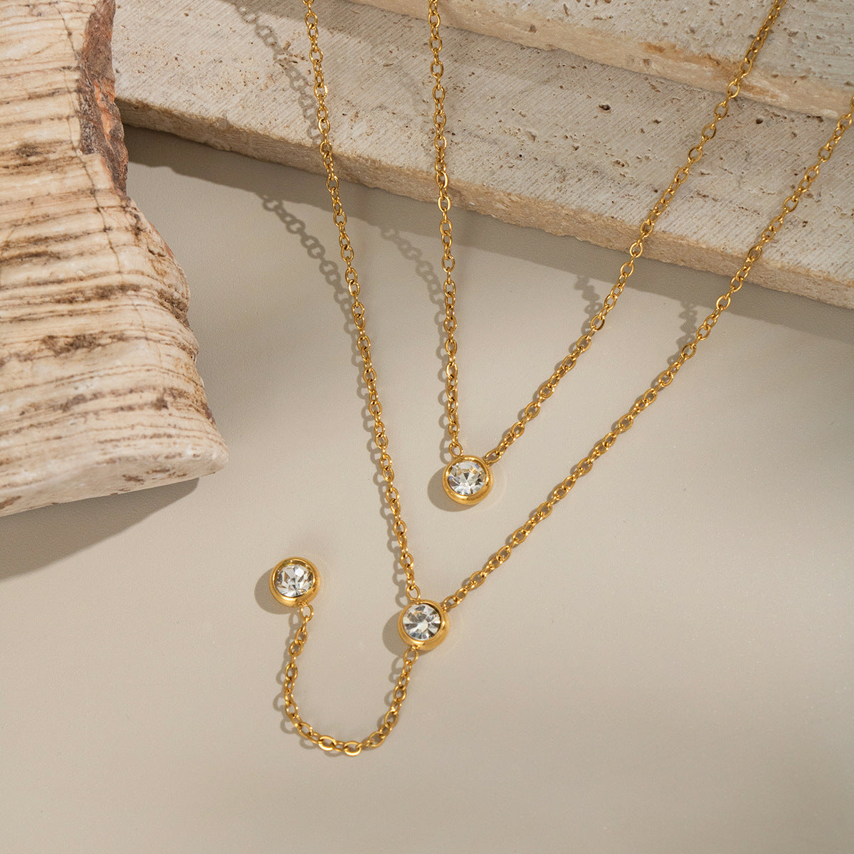 Collier double rang