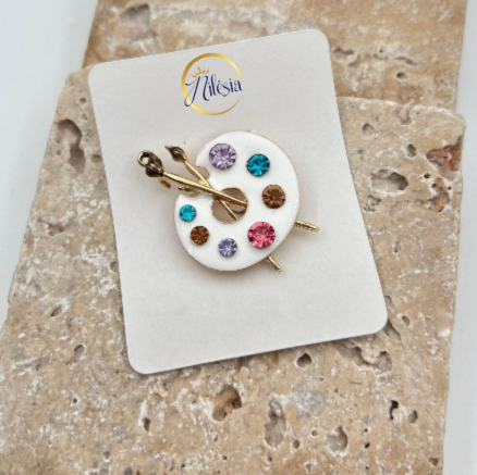 Broche Artiste