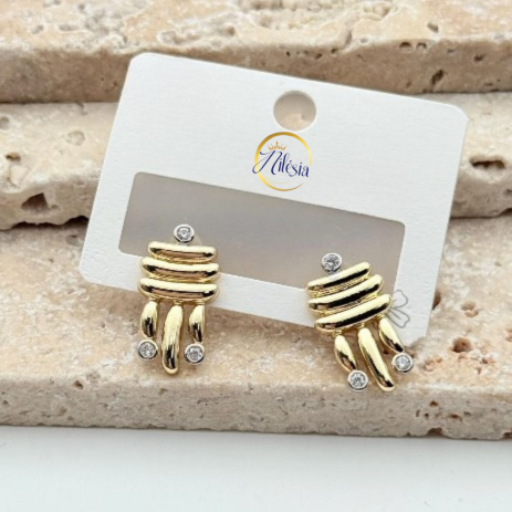 Boucles d'oreilles forme géométriques