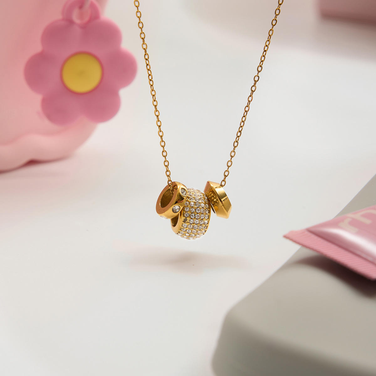 Collier 3 anneaux