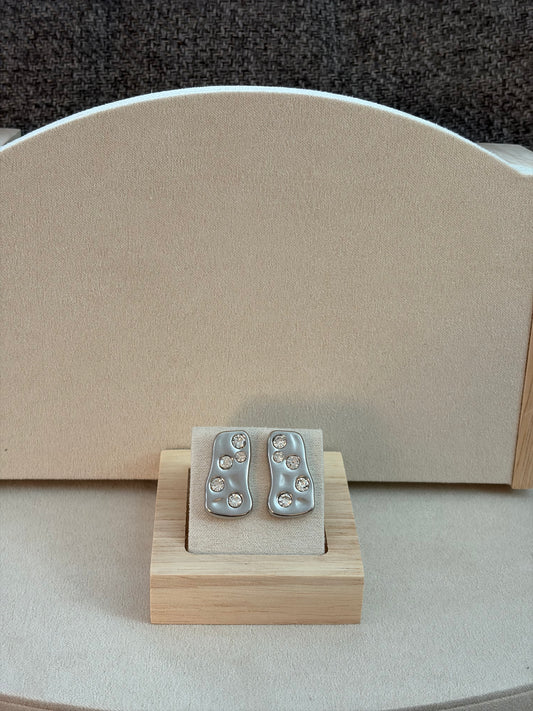 Boucles d'oreilles Brique