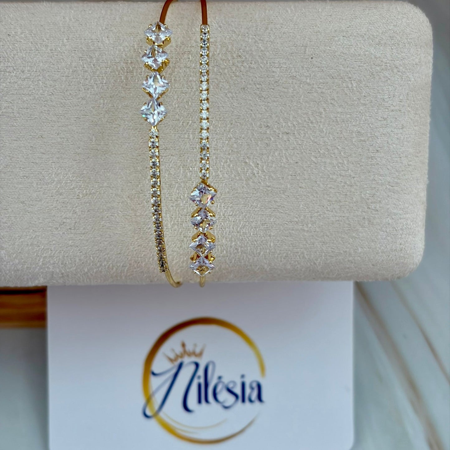 Jonc ouvert double rang