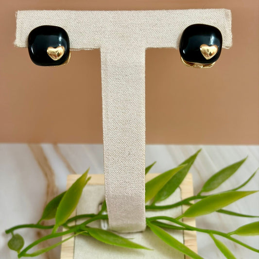 Boucles d'oreilles coeur