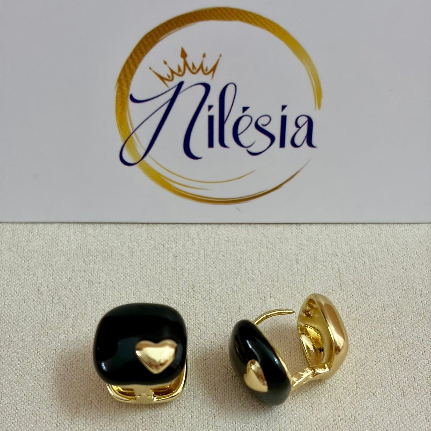 Boucles d'oreilles coeur