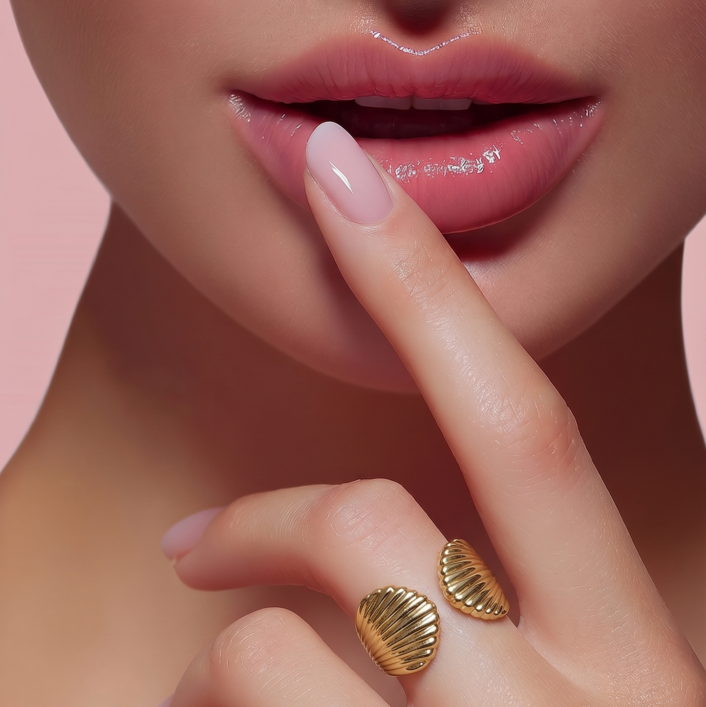 Bague éventail