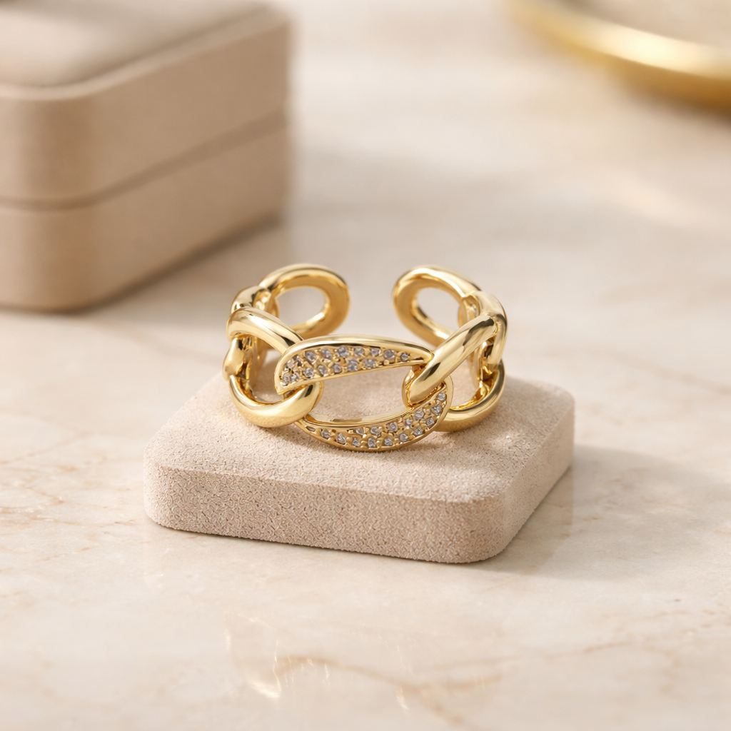 Bague maillon
