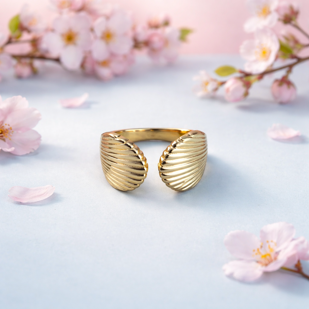 Bague éventail
