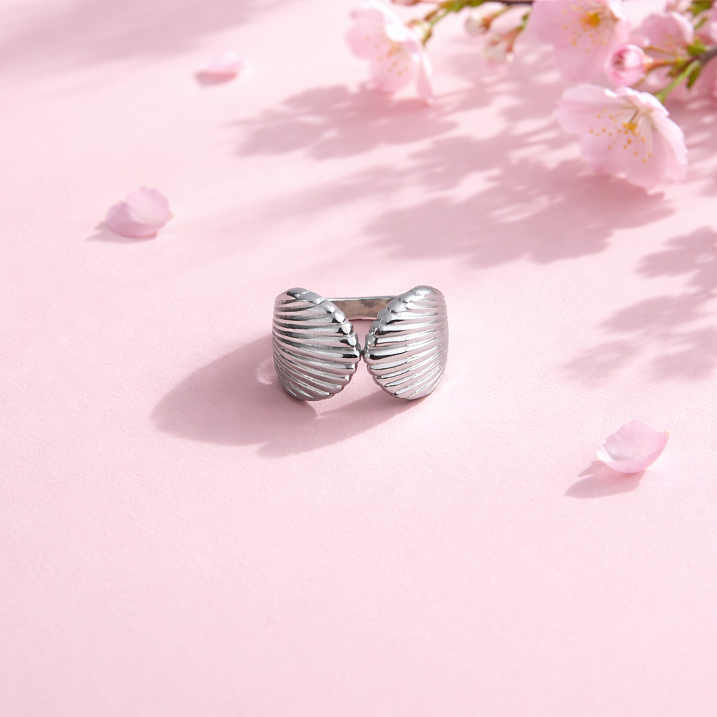 Bague éventail