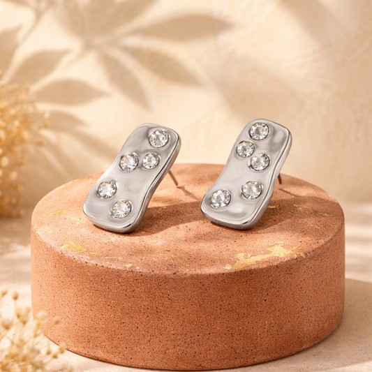 Boucles d'oreilles Brique