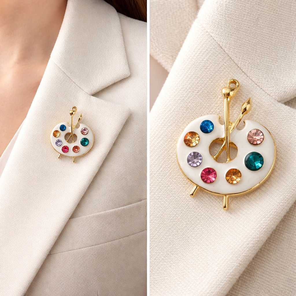 Broche Artiste