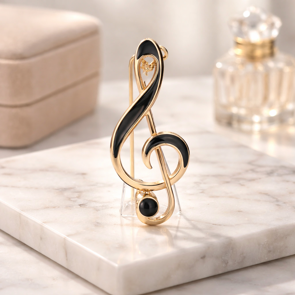 Broche note de musique