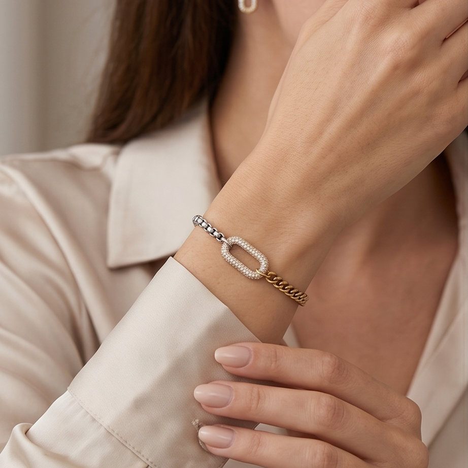 Bracelet ovale
