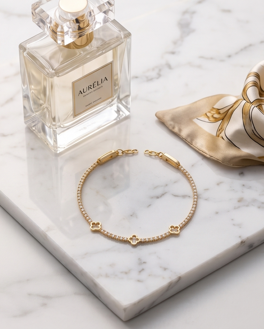 Bracelet trèfle