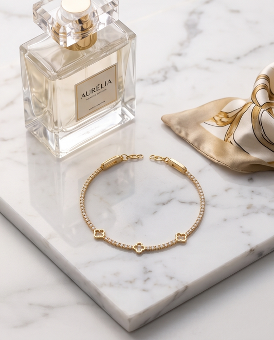 Bracelet trèfle