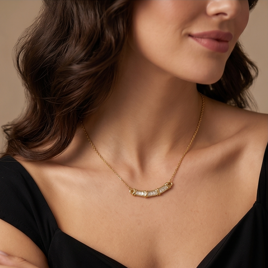 Collier barrettes