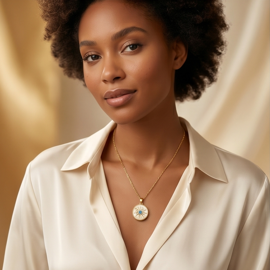 Collier pendentif ouvrable