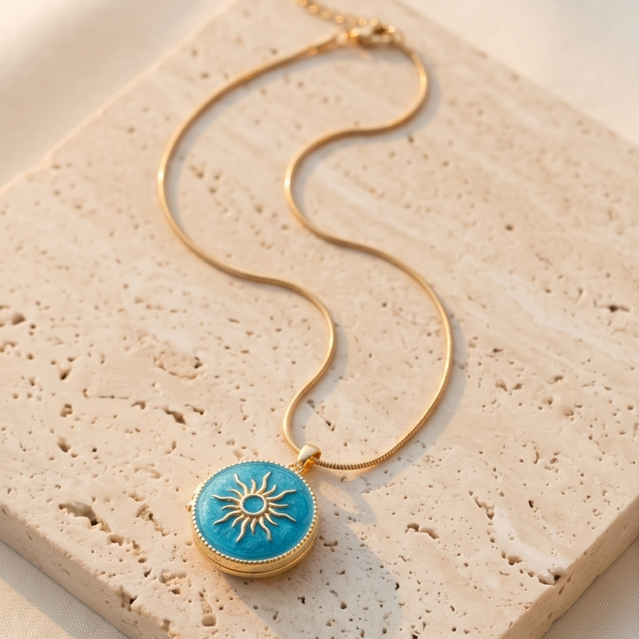 Collier pendentif ouvrable