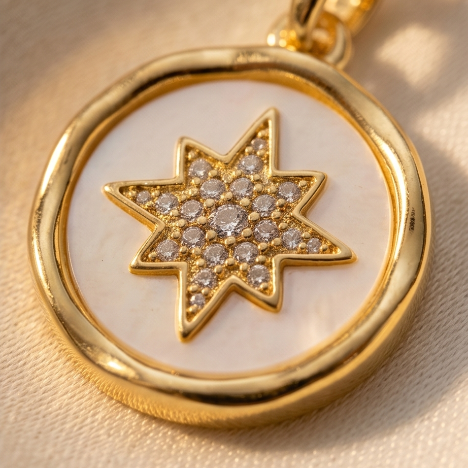 Collier nacre étoile