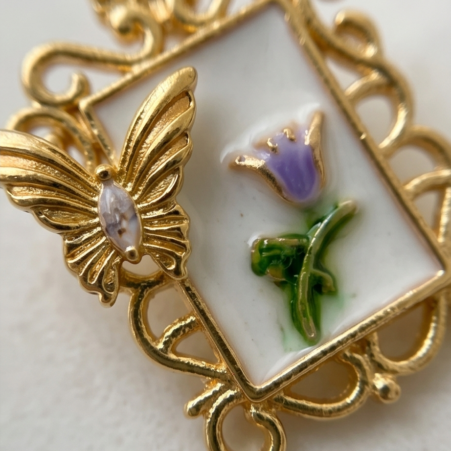 Boucles d'oreilles cadre