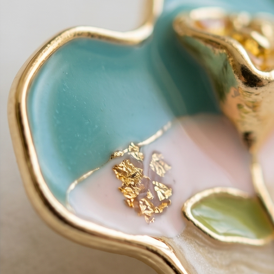 Boucles d'oreilles coeurs colorés