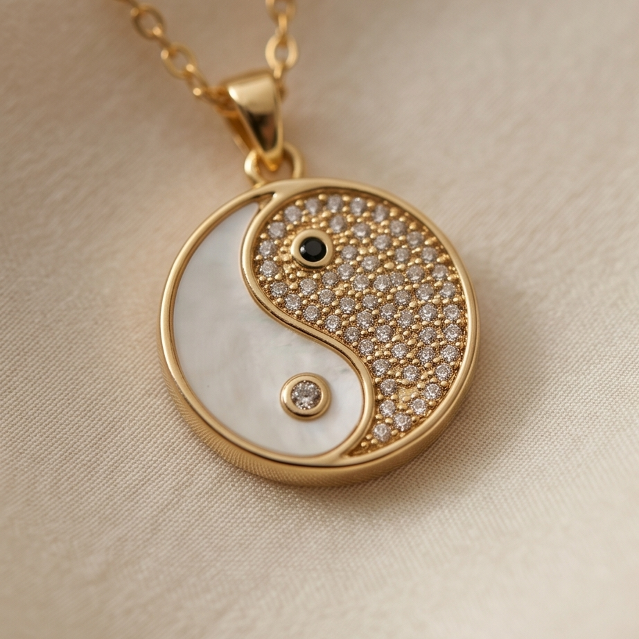 Collier Ying & Yang