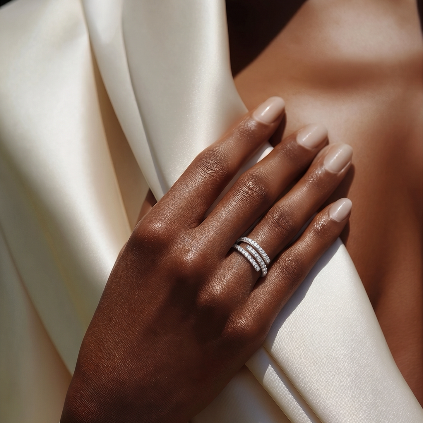 Bague 3 lignes