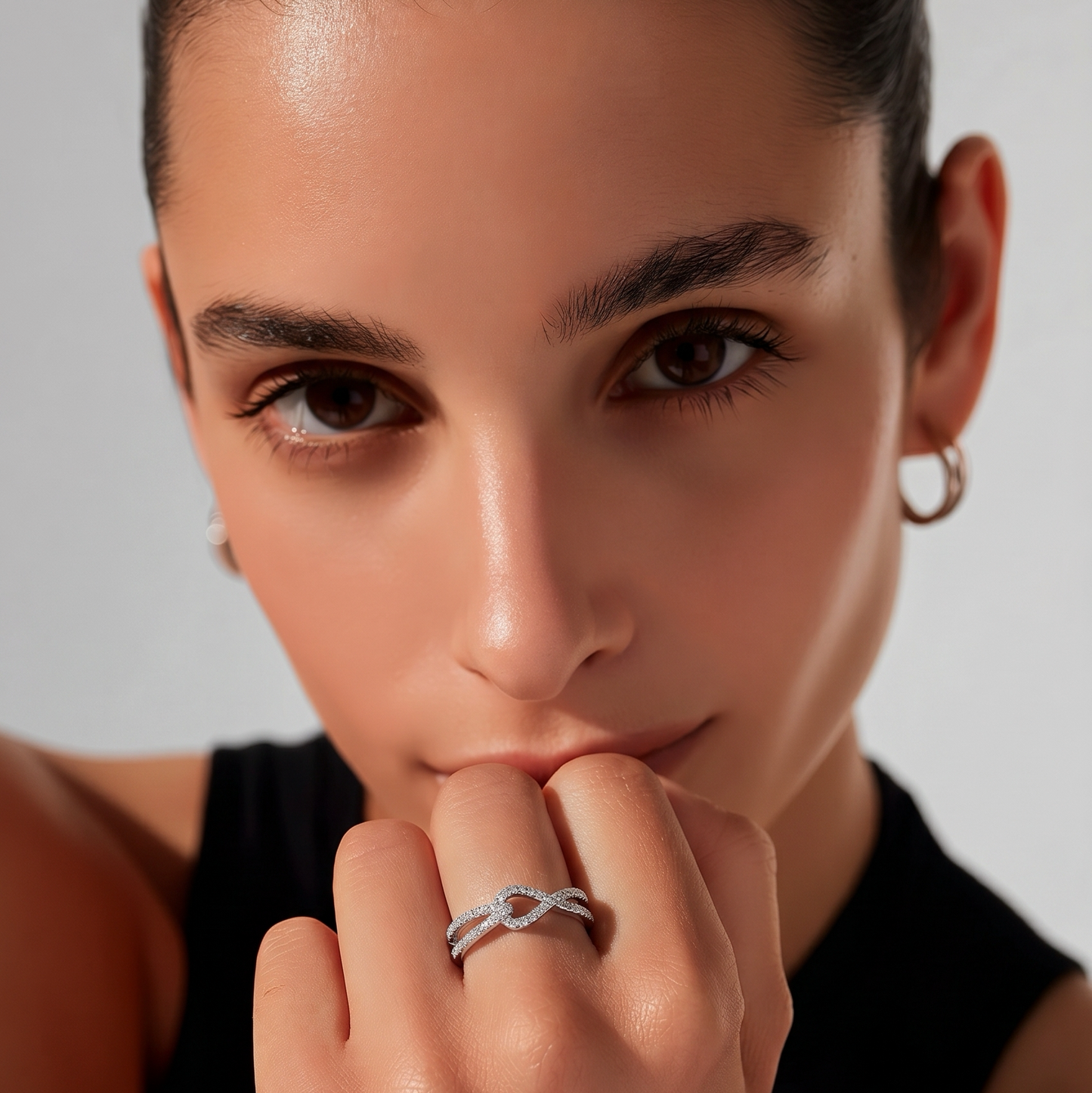 Bague enlacée